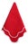 Red Napkin, Set of 8 For Sale