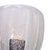 Transparent Italian Venetian Murano Pulegoso Glass Sconces With Patinated Brass - a Pair For Sale - Image 8 of 9