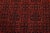 Turkmen Rug 10’3” X 12’11” Red Wool Traditional Hand-Knotted Oriental Carpet For Sale In Philadelphia - Image 6 of 14