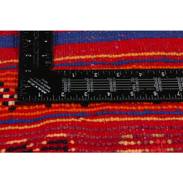 Vintage Red Talsint Moroccan Rug - 03'10 X 07'09 For Sale In Dallas - Image 6 of 9