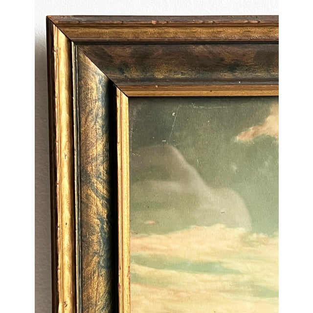 Early 20th Century Vintage 1920's Hand Colored Tropical Landscape Photograph of Bali For Sale - Image 5 of 6