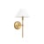 The Alfie Wall Sconce comes is a one light wall sconce with a white linen collie shade. Available in brushed brass, glossy...