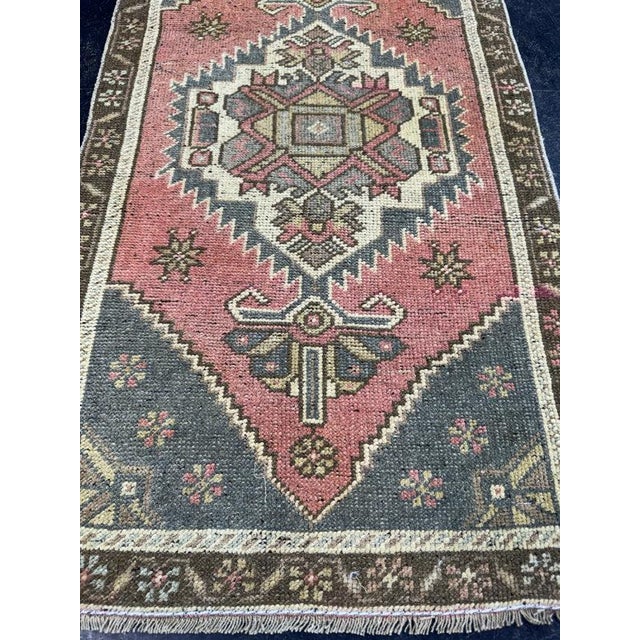 Contemporary Turkish Yastik Rug 1'11" x 3'5" For Sale - Image 3 of 5