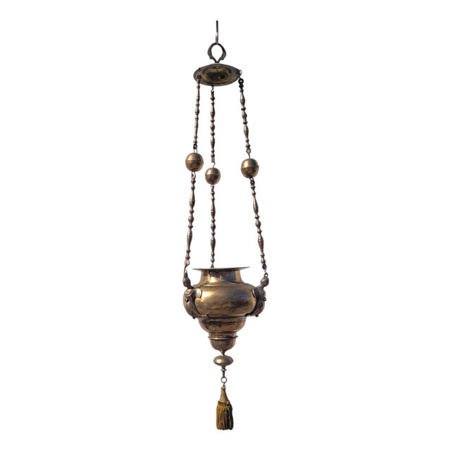 17th Century Sanctuary Lantern Pendant For Sale