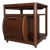 Art Deco Metamorphic Walnut Drinks Trolley by Incorporall For Sale