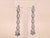 Contemporary The Daenerys: Antique Platinum & Diamond Dangler Earrings, 2 Pieces For Sale - Image 3 of 8