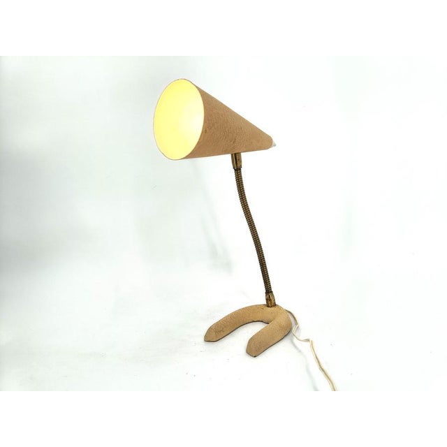 Metal Mid-Century Modern Italian Table Lamp, 1960s For Sale - Image 7 of 10
