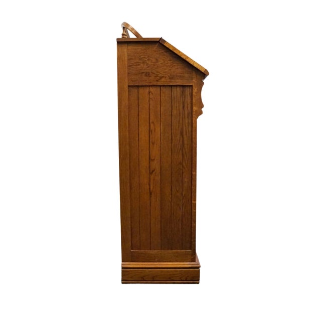Lexington Furniture Recollections Collection Solid Oak Rustic Country French 24" Lingerie Chest 468-310 For Sale - Image 13 of 15