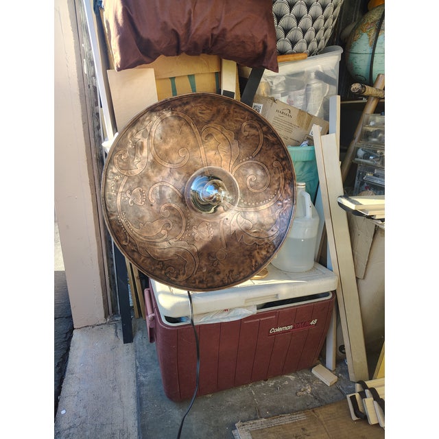 1970s Excellent Wall or Ceiling Light Custom Made For Sale - Image 4 of 9