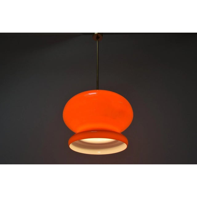 Mid-Century Glass Pendant, 1960s For Sale - Image 4 of 11