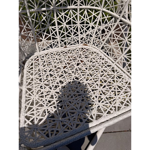 Modern Hanging Chair Outdoor/Indoor by Kettal Mai Swing Chair, Attributed For Sale - Image 9 of 10