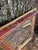 Vintage Chinoiserie Hand-Painted Wooden Beveled Wall Mirror For Sale - Image 4 of 11