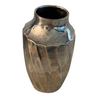 1990s Mini Silver Vase For Sale