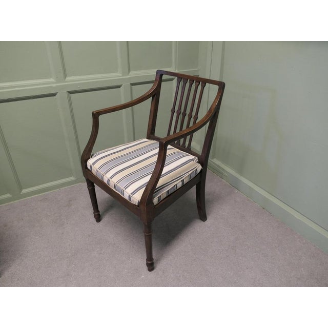 Regency Elbow Chairs, Set of 2 For Sale - Image 6 of 8