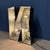 Large Zinc Letter N with Lighting, America For Sale - Image 12 of 16