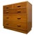Vintage English Golden Oak Chest of Drawers, 1900s For Sale - Image 10 of 12