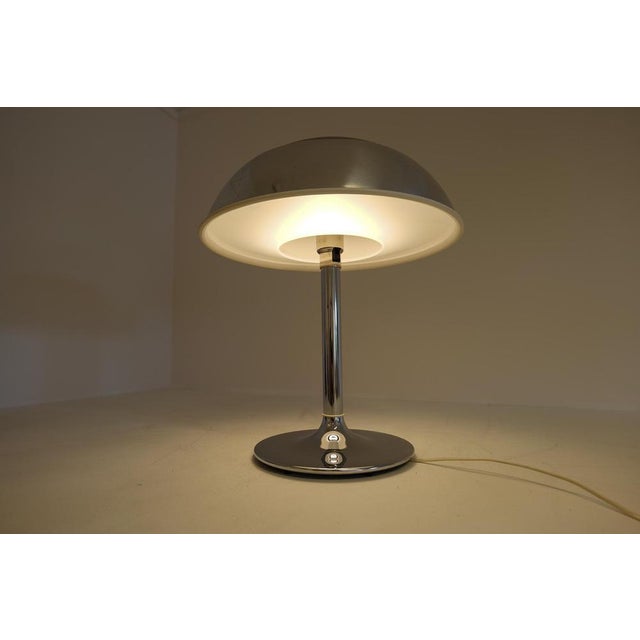 Large Space Age Chrome Table Lamp from Fagerhults, Sweden, 1970s For Sale - Image 15 of 18