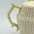Vintage Coastal Belleek Ireland Limpet Yellow Coffee Pot With Lid 5th Mark: 1955-1965 For Sale In Philadelphia - Image 6 of 18
