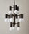 Twelve-Light Brass Chandelier by Gotthold Schönwandt, Germany, 1960s For Sale - Image 16 of 18