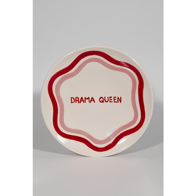 Talk of the Table Artisanal Plate Set- Set of 2 For Sale - Image 4 of 15