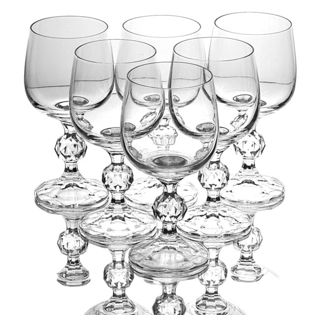 Claudia Crystal Cordials Glasses Set of 6 Chairish