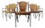 Wicker Chairs attributed to Frederick Weinberg, 1960s, Set of 6 For Sale