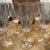 French Antique Crystal Wine Glasses and Champagne Flutes - Set of 28 For Sale - Image 4 of 12