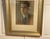 1960s Vintage Original One of a Kind Portrait of a Man in Pastels on Paper in Silver Gilt Frame For Sale - Image 5 of 6