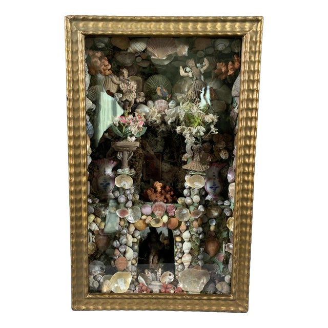 Diorama of a Nativity Scene Under Glass, 1700s For Sale