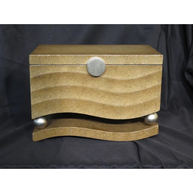 2010s 21st Century Gold Coronation Box For Sale - Image 5 of 5