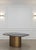 Modern 132" Irregular Shape Luxury Kaylee Dining Table in Brass For Sale In Los Angeles - Image 6 of 11