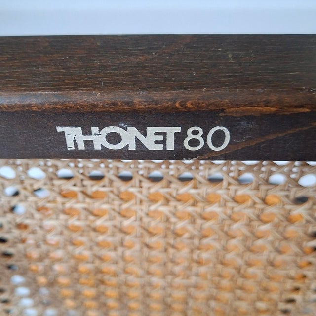 No. 215 RF Chairs by Michael Thonet, 1980, Set of 4 For Sale - Image 9 of 10