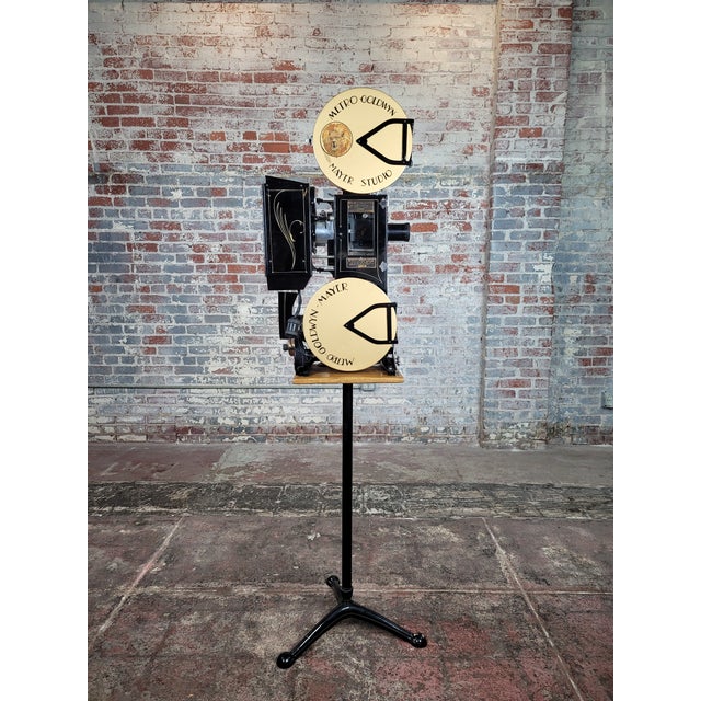 Holmes 35mm Silent Movie Projector C.1920s Metro Goldwyn Meyer Chairish