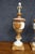 Italian Pair of Italian Neoclassical Alabaster Table Lamps For Sale - Image 3 of 11