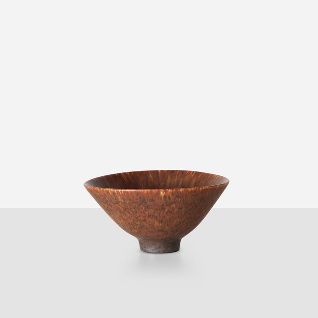 Carl Harry Stalhane 1920s Ceramic Bowl by Carl Harry Stålhane for Rörstrand For Sale - Image 4 of 7