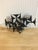 Contemporary 1960s Brutalist Wall Sconce With Glass Globes by Marc Weinstein For Sale - Image 3 of 4