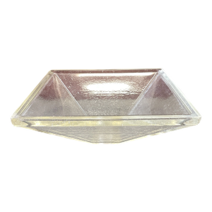 Kraus Clear Square Glass Vessel Bathroom Sink