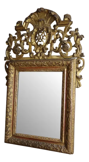 Gilt Wood Mirror, 18th Century