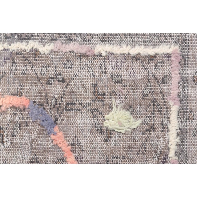 Mid 20th Century Eclectic Medallion Turkish Rug For Sale - Image 10 of 10