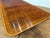 Large 14 Ft. Traditional Multi-Banded Mahogany Dining/Banquet Table by Leighton Hall - Showroom Sample For Sale - Image 9 of 16