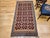 Vintage Native American Navajo Rug, Handwoven Wool, Allover Geometric Pattern, 3x6 For Sale - Image 10 of 13