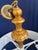 Art Deco John Rosselli Tole Shade 5 Light Chandelier With Greek Key Detail For Sale - Image 3 of 4