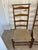 2 Mid 20th Century in the Style of Nichols & Stone Shaker Style Ladderback Side Chairs For Sale In Phoenix - Image 6 of 12
