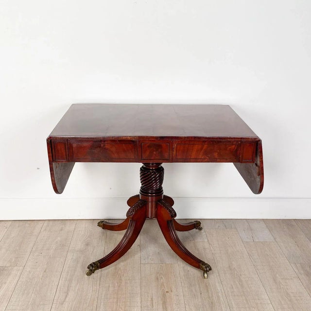 Mahogany Scottish Sofa Table, u.k. Circa 1820 For Sale - Image 9 of 12