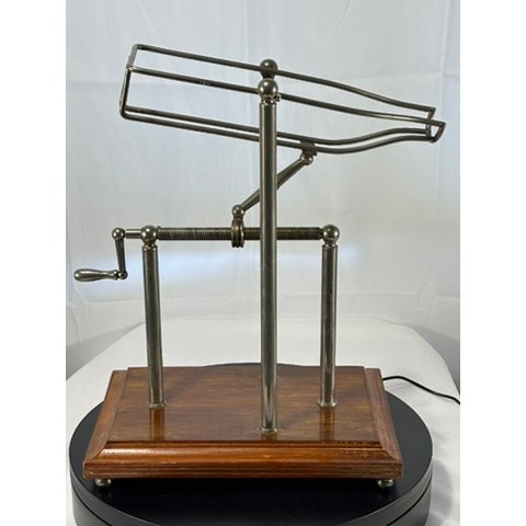 Vintage Mechanical Wine Presentation & Pouring Stand For Sale - Image 10 of 17