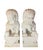 Stone Late 19th Century White Marble Foo Dog, a Pair For Sale - Image 7 of 7