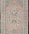 Mid 20th Century Vintage Turkish Oushak Rug With Soft Peach Field and Pale Aqua Accents For Sale - Image 5 of 8