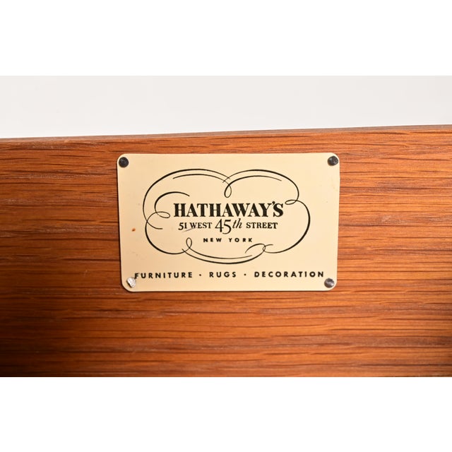 Baker Furniture Style Federal Mahogany Serpentine Front Buffet Server, Circa 1920s For Sale - Image 9 of 13