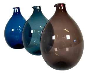 Mid-Century Bird Bottles or Vases by Timo Sarpaneva, Set of 3