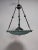 Vintage Green Glass Chandelier For Sale - Image 6 of 15
